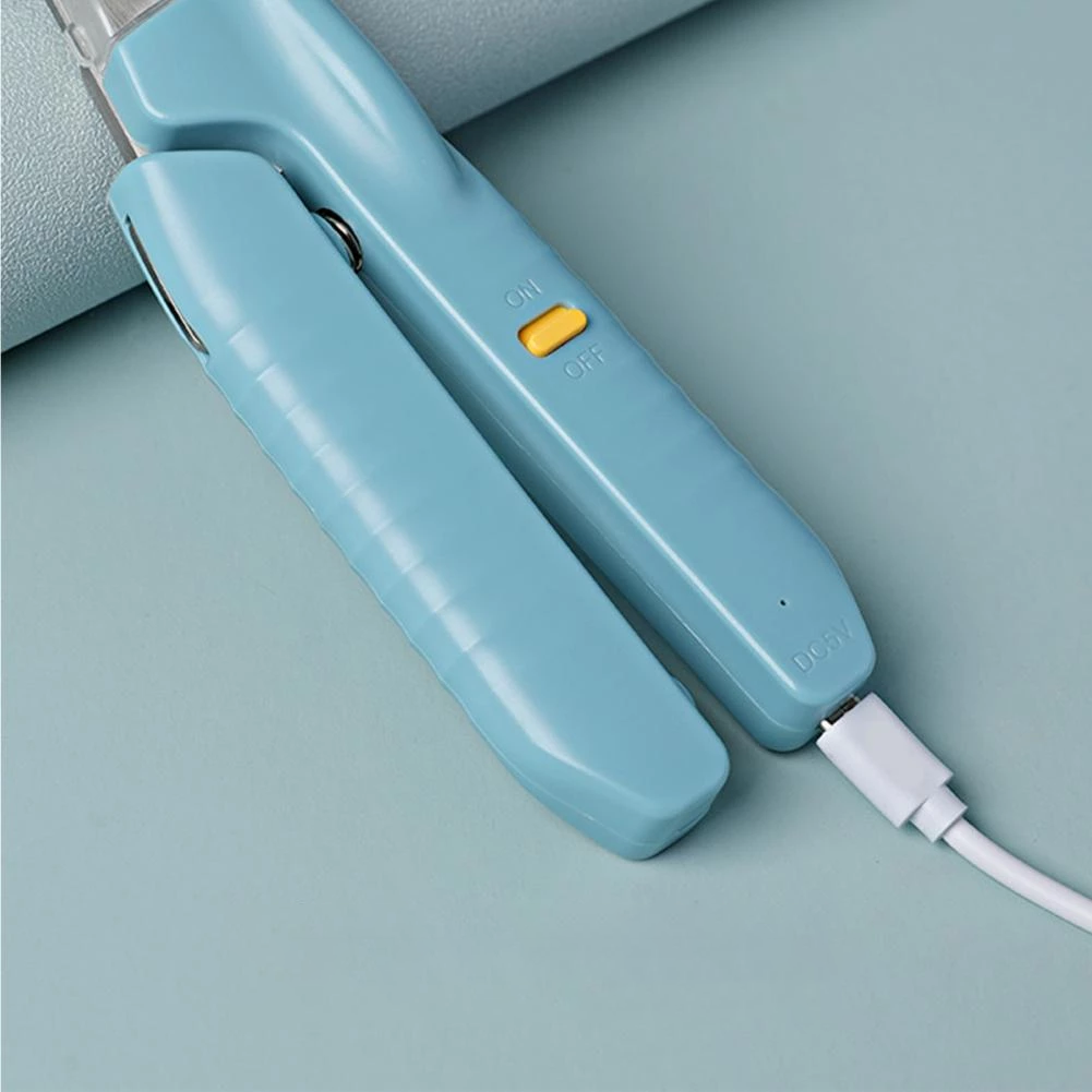 Chăm Sóc Móng - Kềm Cắt Móng Có Đèn LED Cho Chó Mèo, Có Thể Sạc