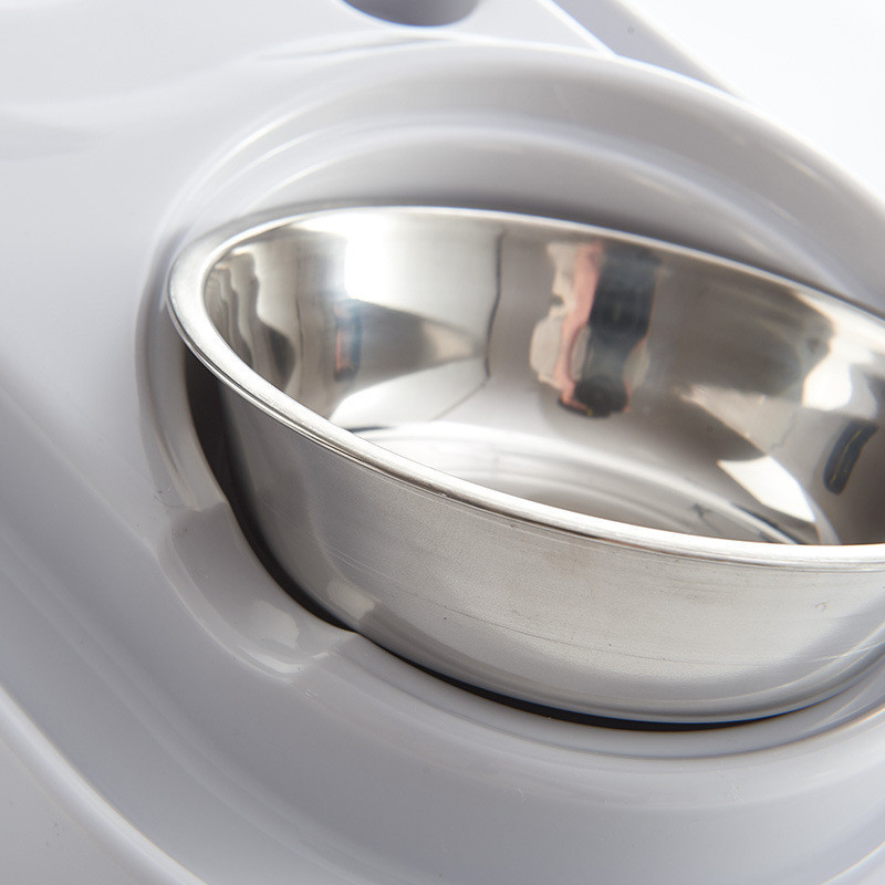 Bát Ăn Chén Ăn - Khay Ăn Chống Kiến Có Bình Nước Tự Động Cho Chó Mèo