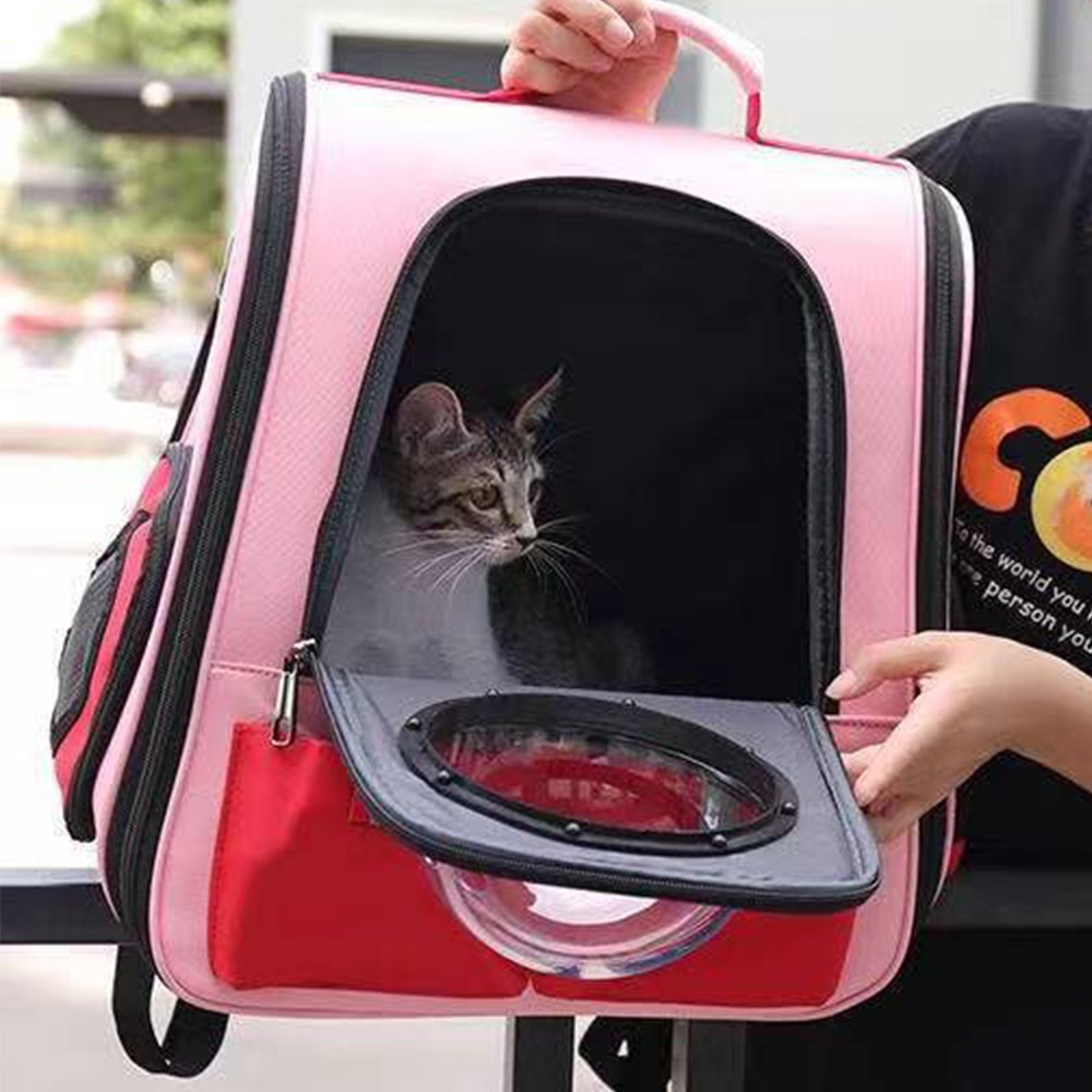 Balo, Vali Vận Chuyển Chó Mèo - Balo, Vali 2 Tone Màu Tùy Chọn