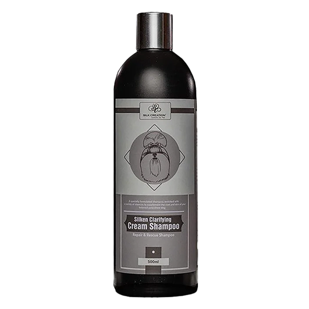 SILK CREATION 500ml Dầu gội, xã chuyên dưỡng lông phồng và mượt dành cho thú cưng - Hàng nhập khẩu