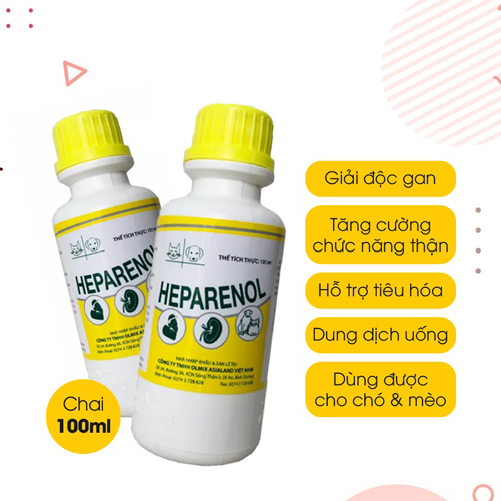 HEPARENOL Thuốc Bổ Gan Mật