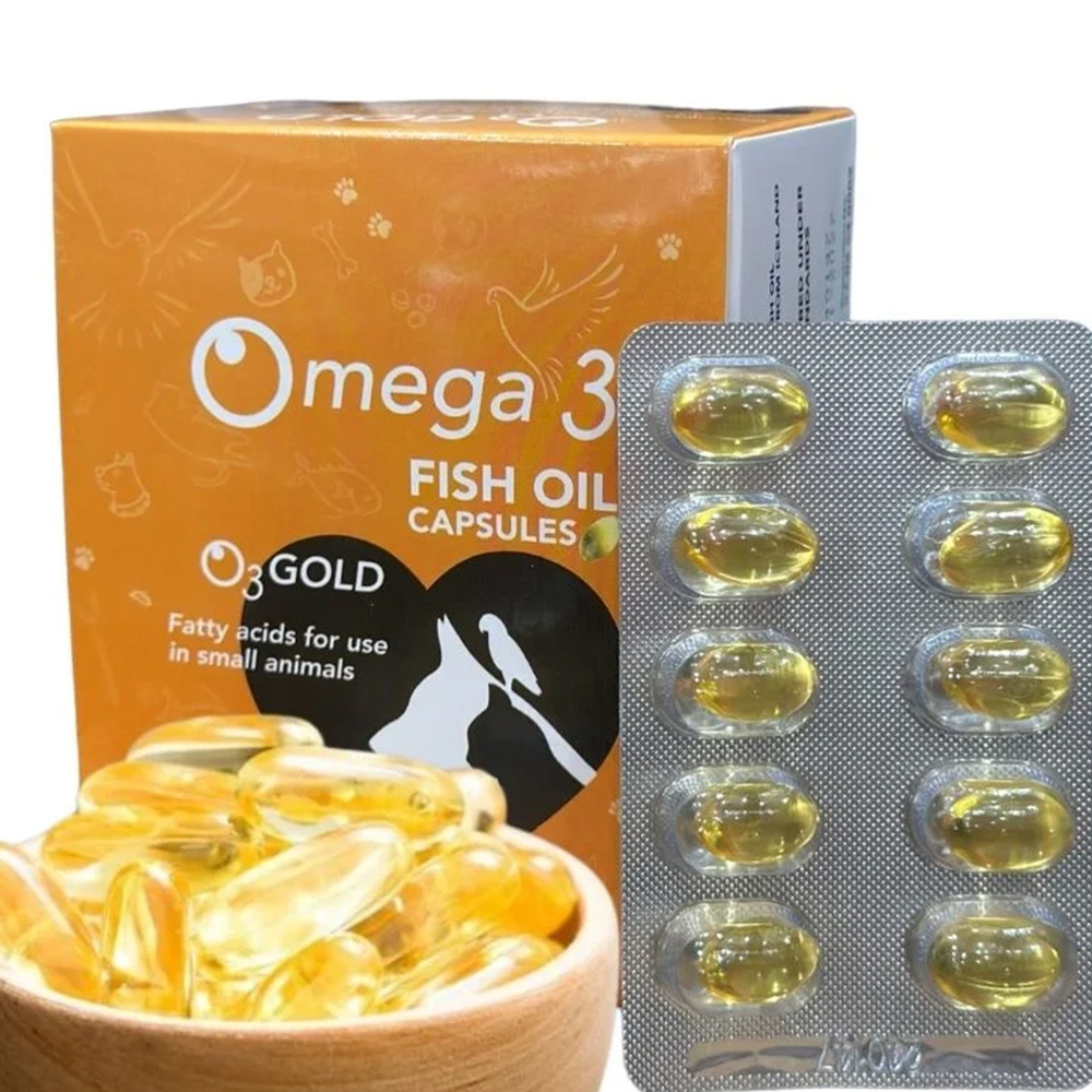 Omega 3 - Viên Dầu Cá Cho Chó Mèo (Vỉ 10 Viên)