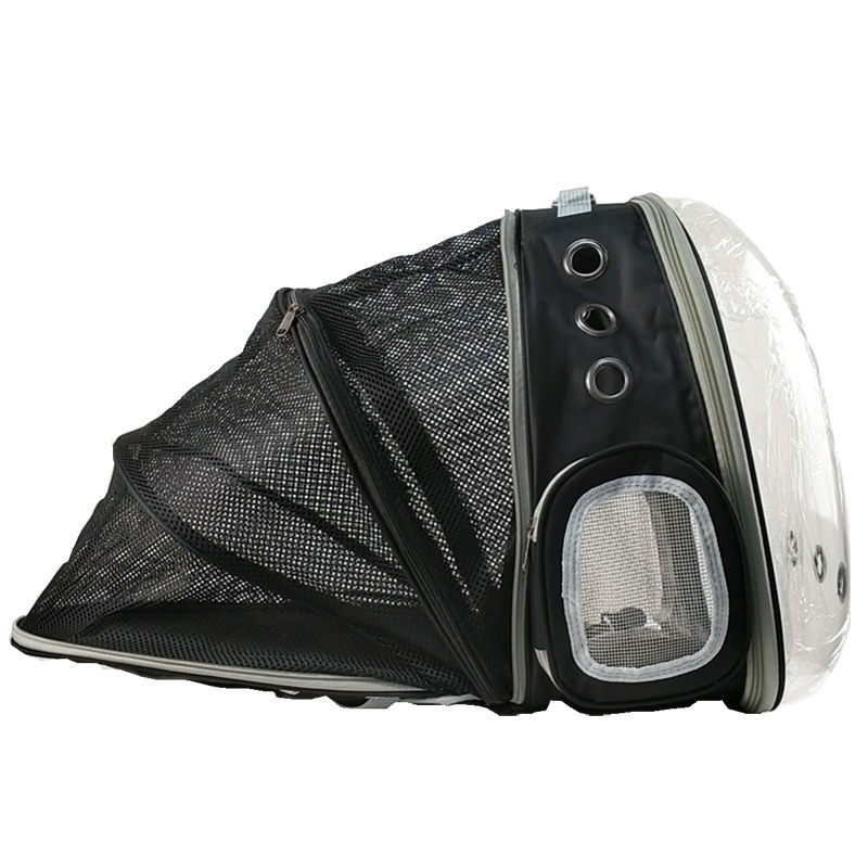 Balo, Vali Vận Chuyển Chó Mèo Có Thể Nới Rộng, Có Lỗ Thoáng Khí Tiện Di Chuyển Đường Xa