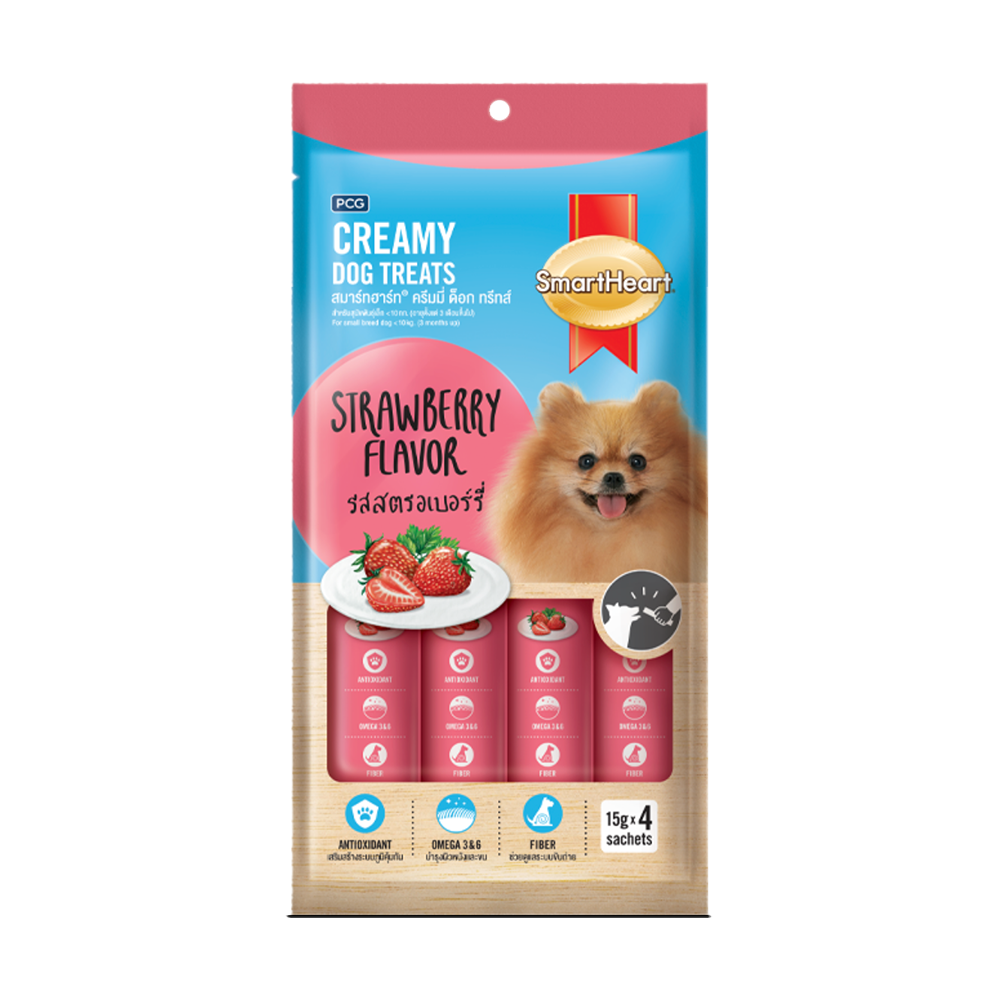 SMARTHEART CREAMY Súp Thưởng Cho Chó Nhiều Mùi Vị