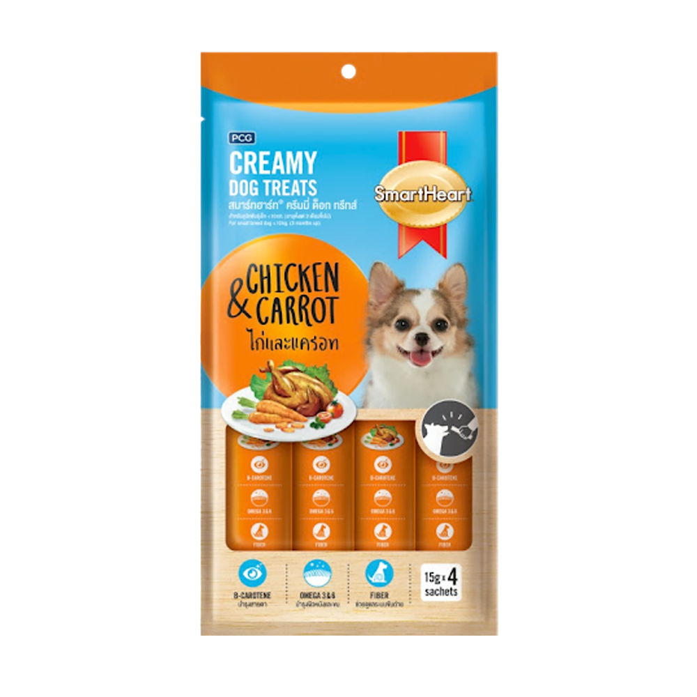 SMARTHEART CREAMY Súp Thưởng Cho Chó Nhiều Mùi Vị