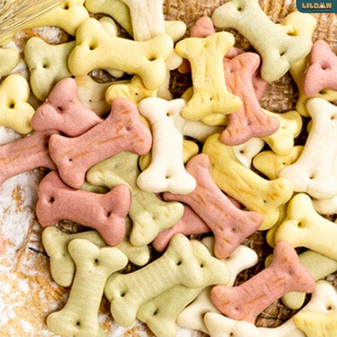 BOWWOW (220g) Bánh Thưởng Snack Thưởng - Bánh Bích Quy Hỗn Hợp Cho Chó