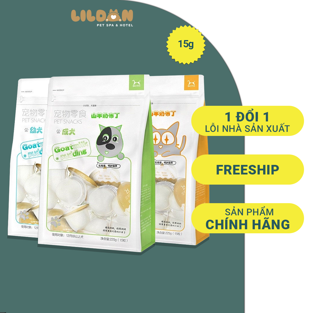 BOTH (viên 15g) Pudding Sữa Cho Mèo Làm Từ Sữa Dê
