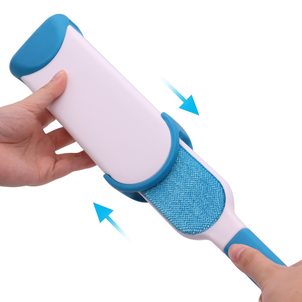 Bộ 2 Cây Lăn Lông Tĩnh Điện Làm Sạch Lông Chó Mèo Trên Quần Áo Tiện Lợi