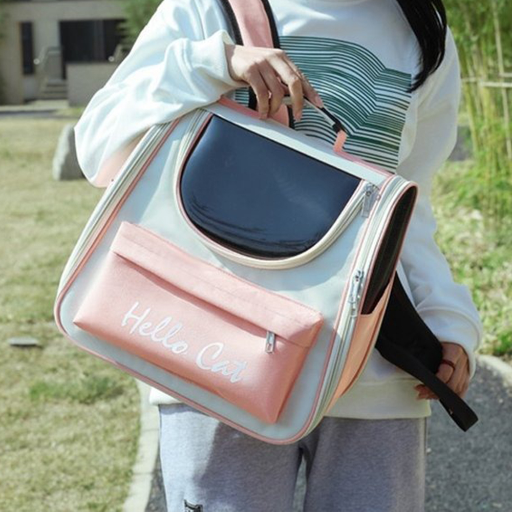 Balo Chó Mèo - Balo Đeo Vai Vận Chuyển Chó Mèo Hello Cat