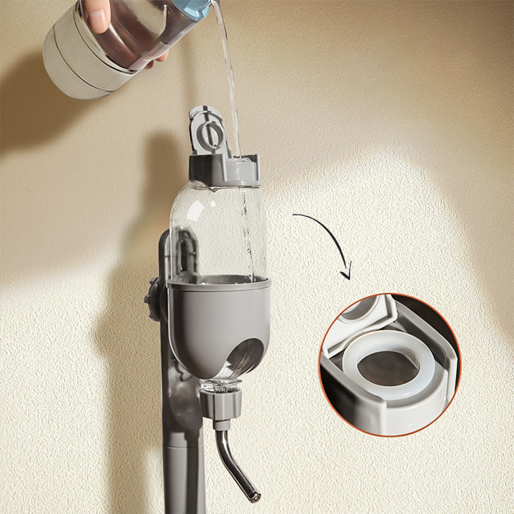 Bát Ăn Chén Ăn - Bình Nước Uống Bi Tự Động Có Chén Ăn