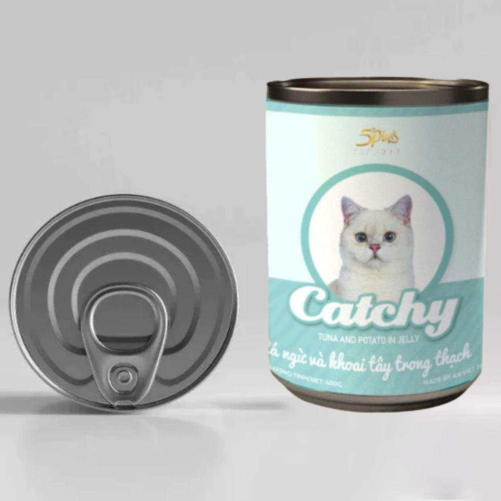 Pate Mèo Catchy Nhiều Vị Lon 400g