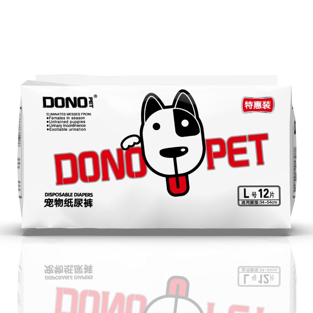 DONO Tã Bỉm Vệ Sinh Dành Cho Chó Mèo Loại Mỏng