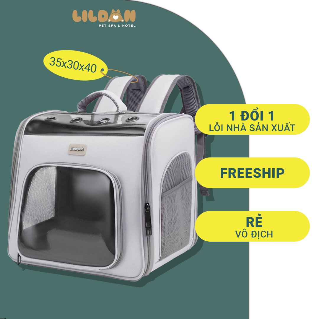 Balo Lô Vận Chuyển Chó Mèo Moorpet