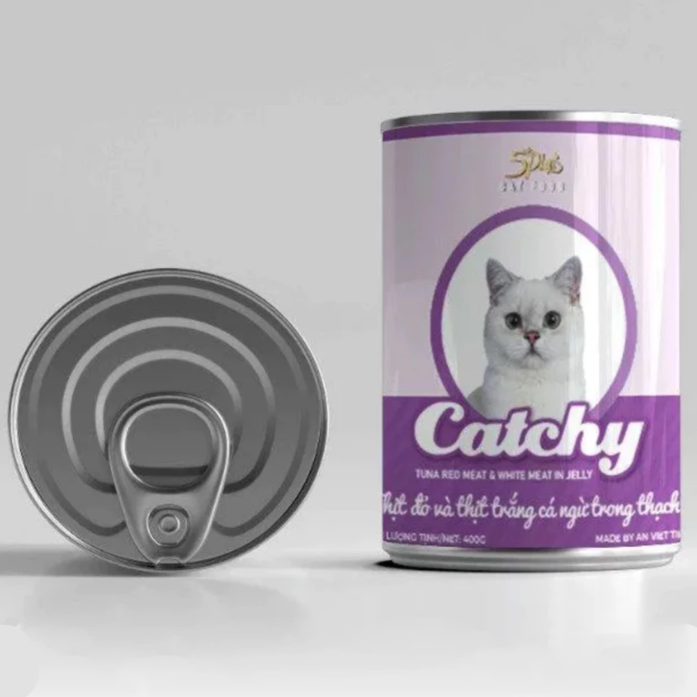 Pate Mèo Catchy Nhiều Vị Lon 400g