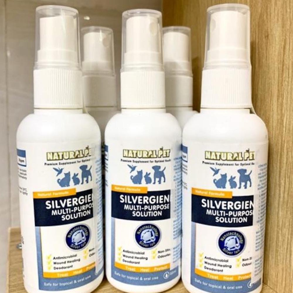 SILVERGIENE Chai Xịt Nano Kháng Khuẩn Đa Năng Cho Chó Mèo