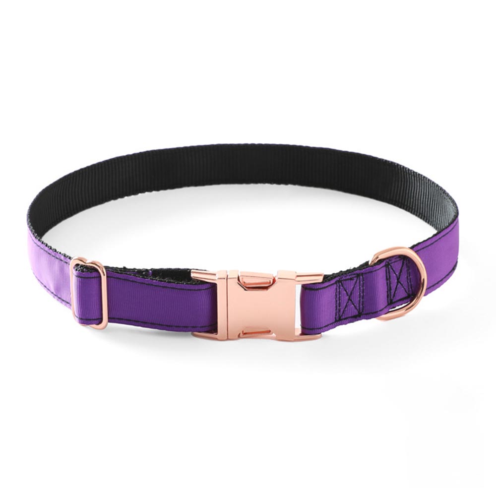 Phụ Kiện Chó Mèo - Vòng Cổ Nhiều Màu Cho Chó Mèo, Khóa Bằng Thép Không Gỉ