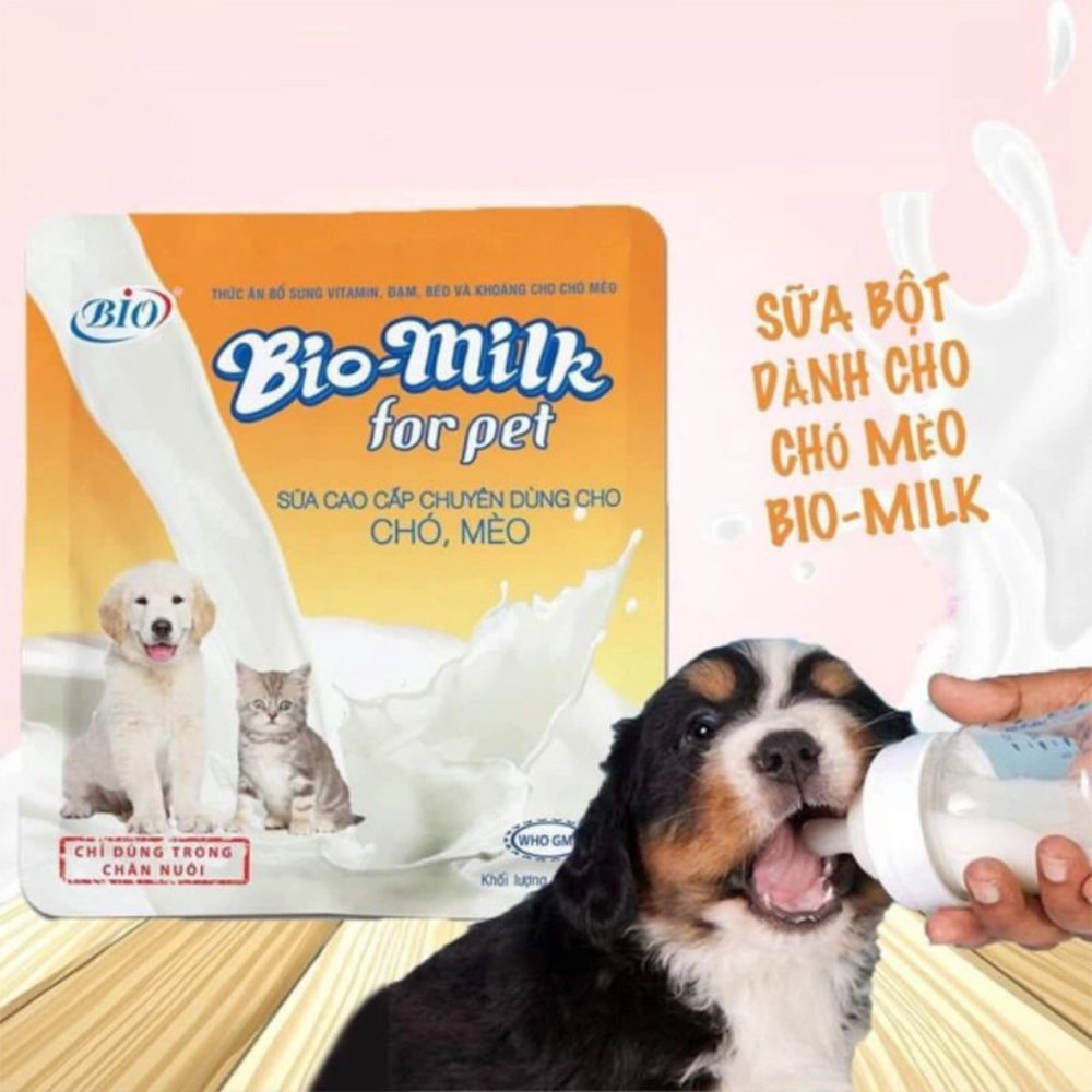 BIO MILK Sữa Dành Cho Thú Cưng Gói 100g