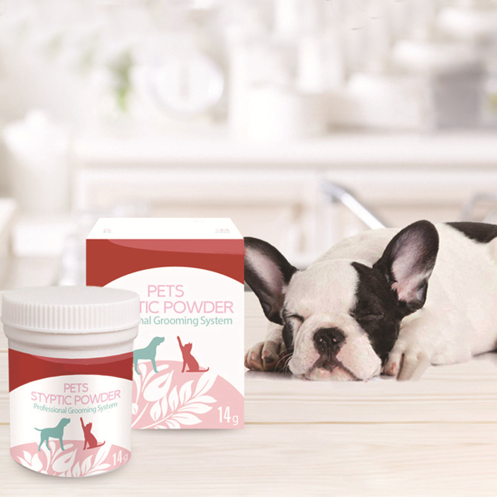 BIOLINE Styptic Powder (14g) Bột Cầm Máu Cho Chó Mèo