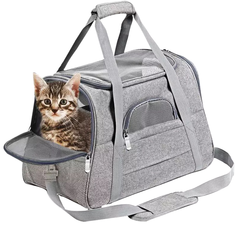 Balo, Vali Vận Chuyển - Túi Vận Chuyển Chó Mèo Bằng Vải Nỉ Xịn Xò