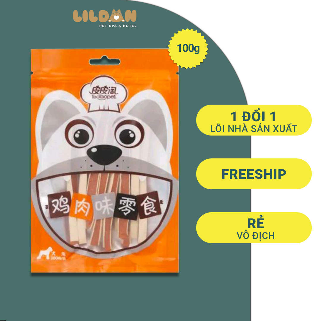 TAOTAOPETS (100g) Bánh Thưởng Snack Thưởng Cho Chó