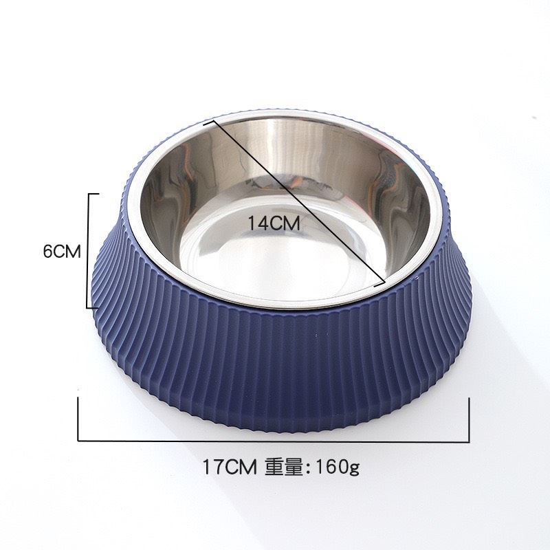 Bát Ăn Chén Ăn - Bát Ăn Inox Đế Sao Su Chống Trơn Có Thể Tháo Rời