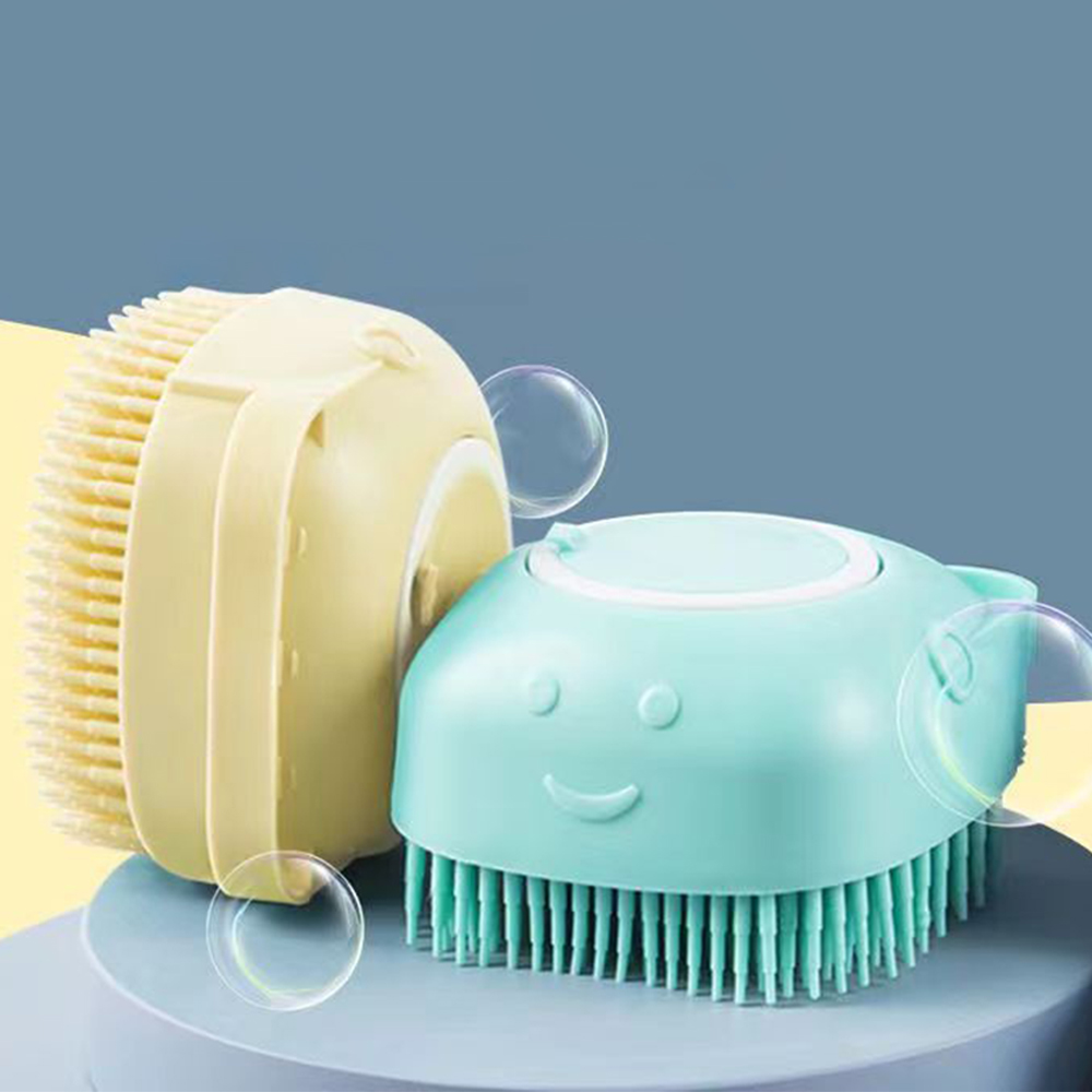 Bàn chải massage tắm cho thú cưng