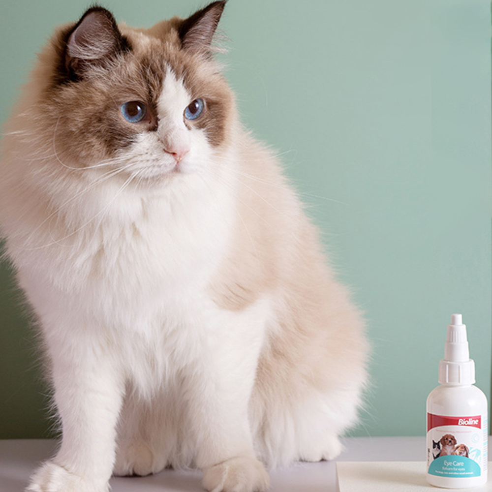 BIOLINE (50ml) Dung Dịch Vệ Sinh Tai, Mắt, Đệm Chân Dành Cho Chó Mèo