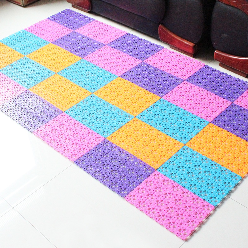 Tấm Lót Sàn Chuồng Chó Mèo Bằng Nhựa PVC Nhiều Màu (30x20cm)