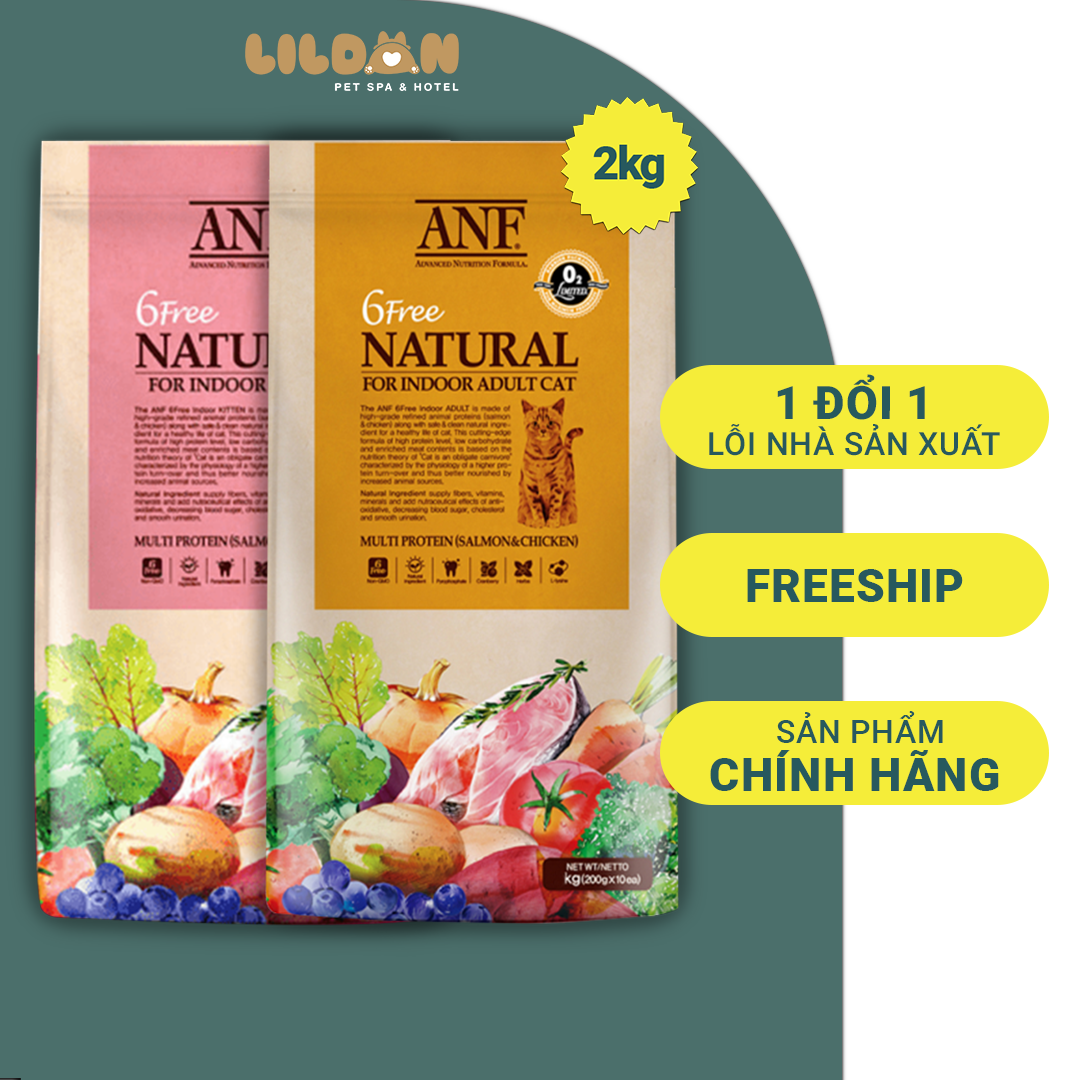 ANF 6Free Thức Ăn Hạt Hữu Cơ Dành Cho Mèo