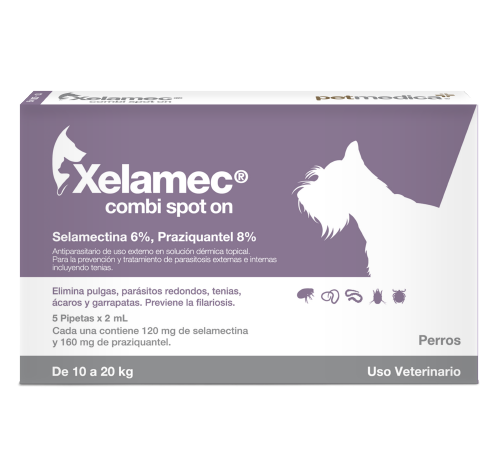 XELAMEC Thuốc Nhỏ Gáy Trị Ve Rận Trên Chó Mèo