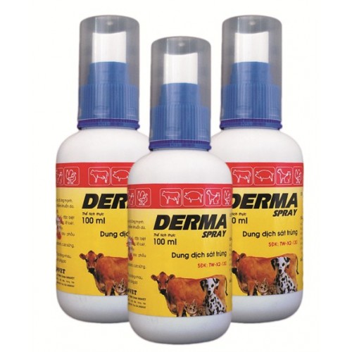 DERMA Spray - Thuốc Xịt Sát Trùng Vết Thương