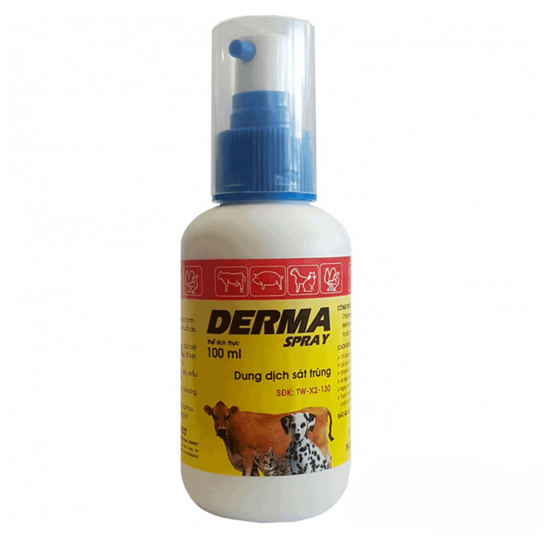 DERMA Spray - Thuốc Xịt Sát Trùng Vết Thương