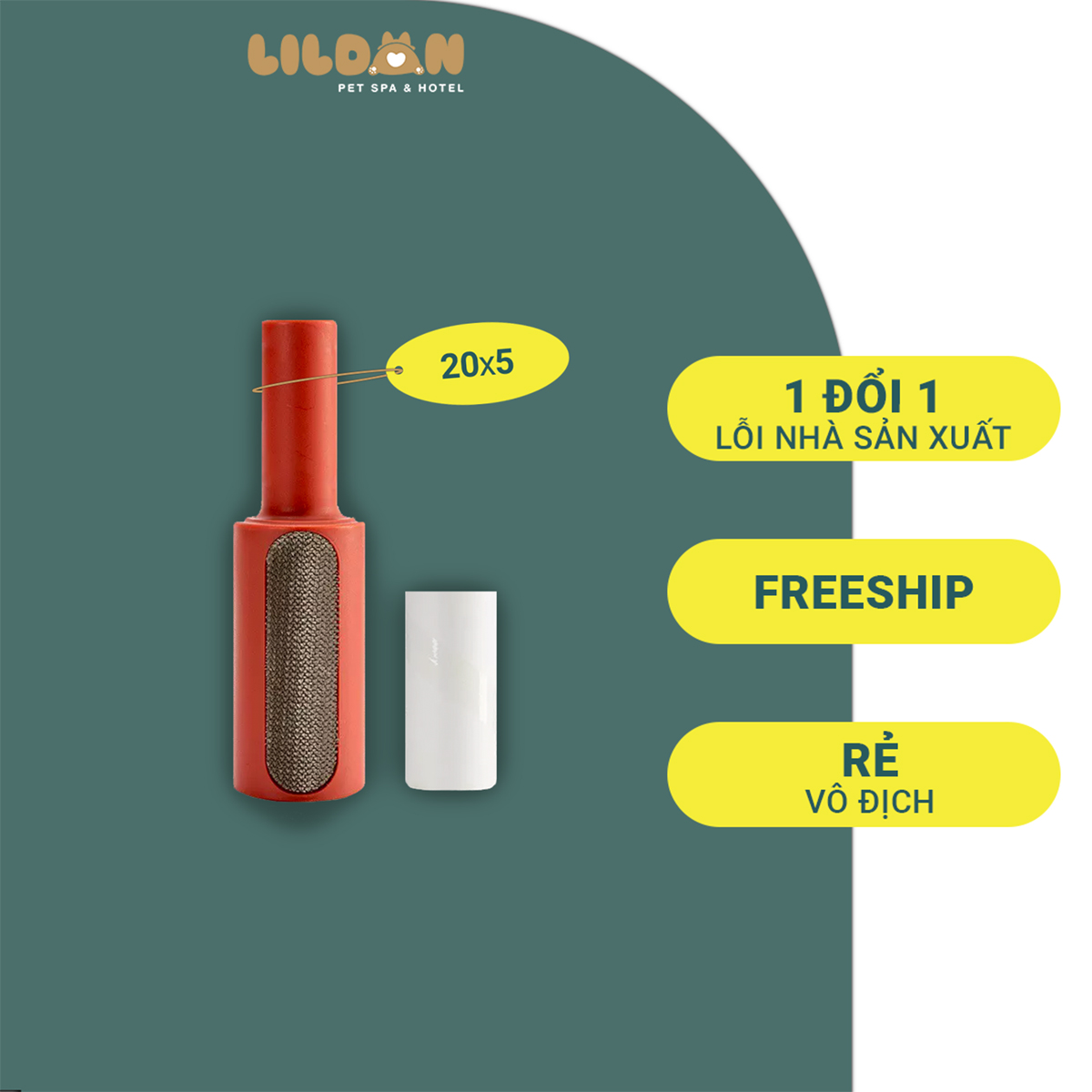 Cây Lăn Lông Đa Năng, Lấy Bụi, Lấy Lông Thú Cưng Tiện Dụng