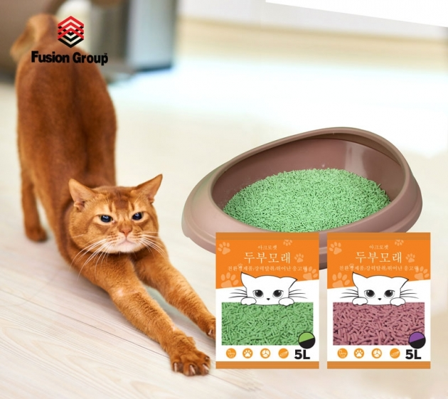 ACRO PET (5L) Cát Vệ Sinh Cho Mèo Làm Tử Đậu Nành Thấm Hút Tốt, Vón Cục Tốt, Mùi Thơm, Ít Bụi