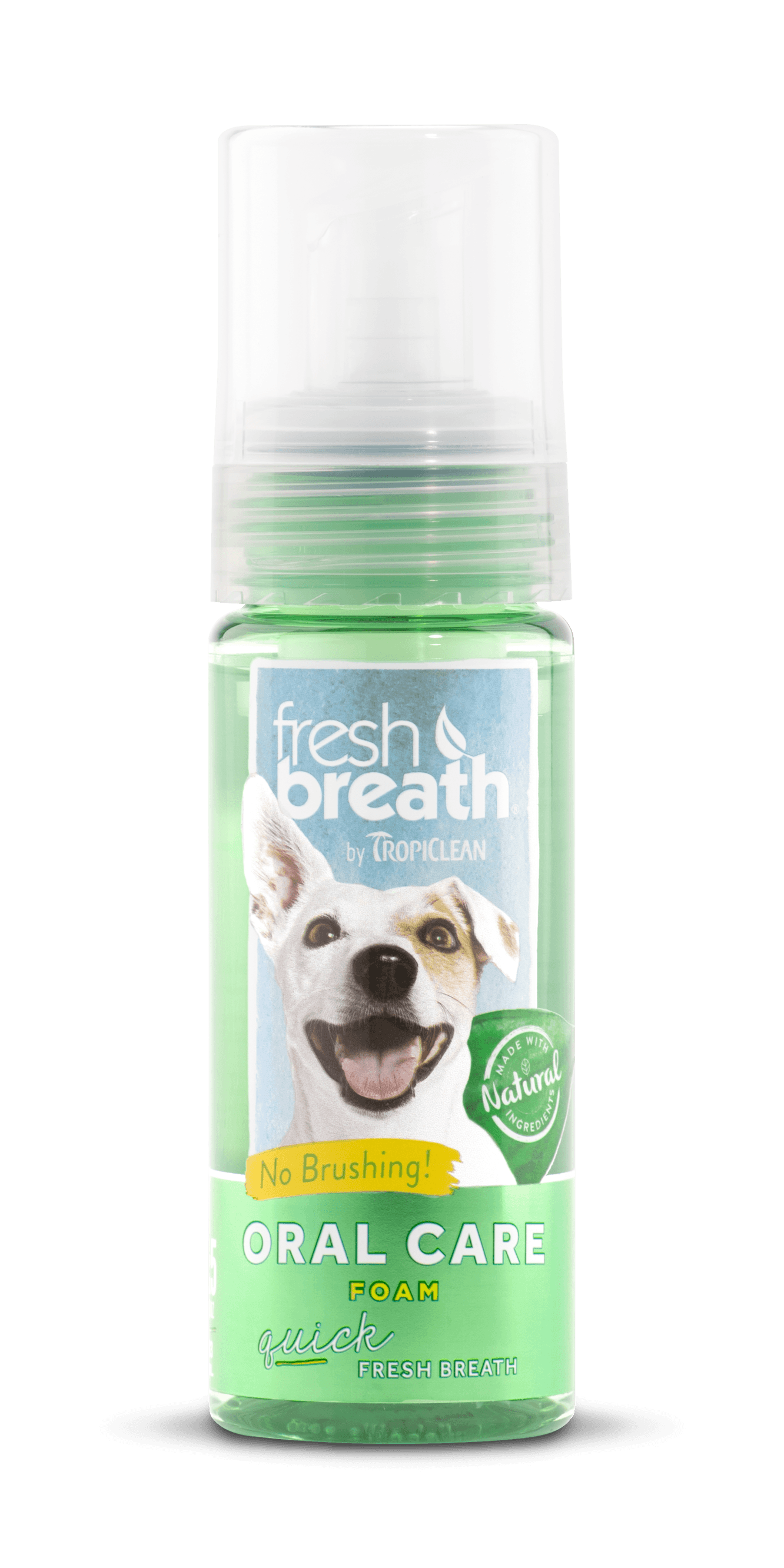 TROPICLEAN (133ml) Xịt Bọt Khử Mùi Hôi Miệng Và Ngừa Mảng Bám Cho Chó