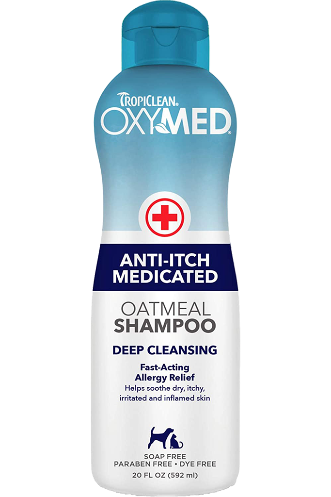 TROPICLEAN Sữa tắm trị ngứa, trị viêm da cho thú cưng - 592ml - Hàng nhập khẩu