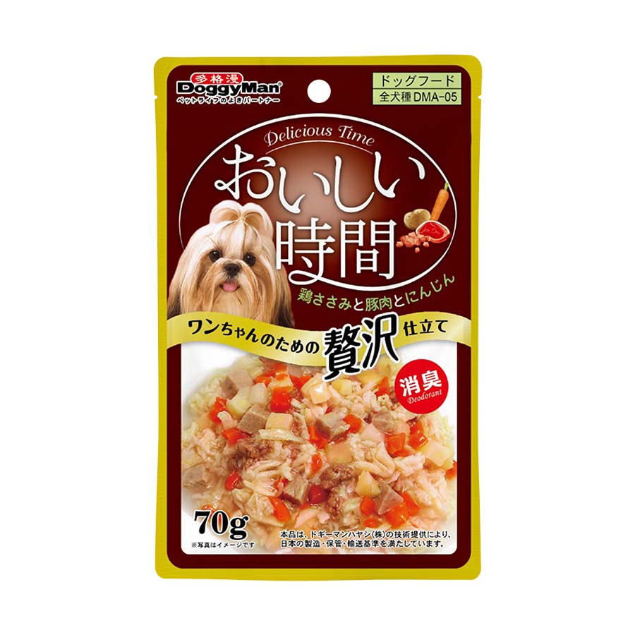 DOGGY MAN (70g) Pate Cho Chó - Súp Thịt Gà Đóng Gói Bổ Sung Dinh Dưỡng Cho Chó