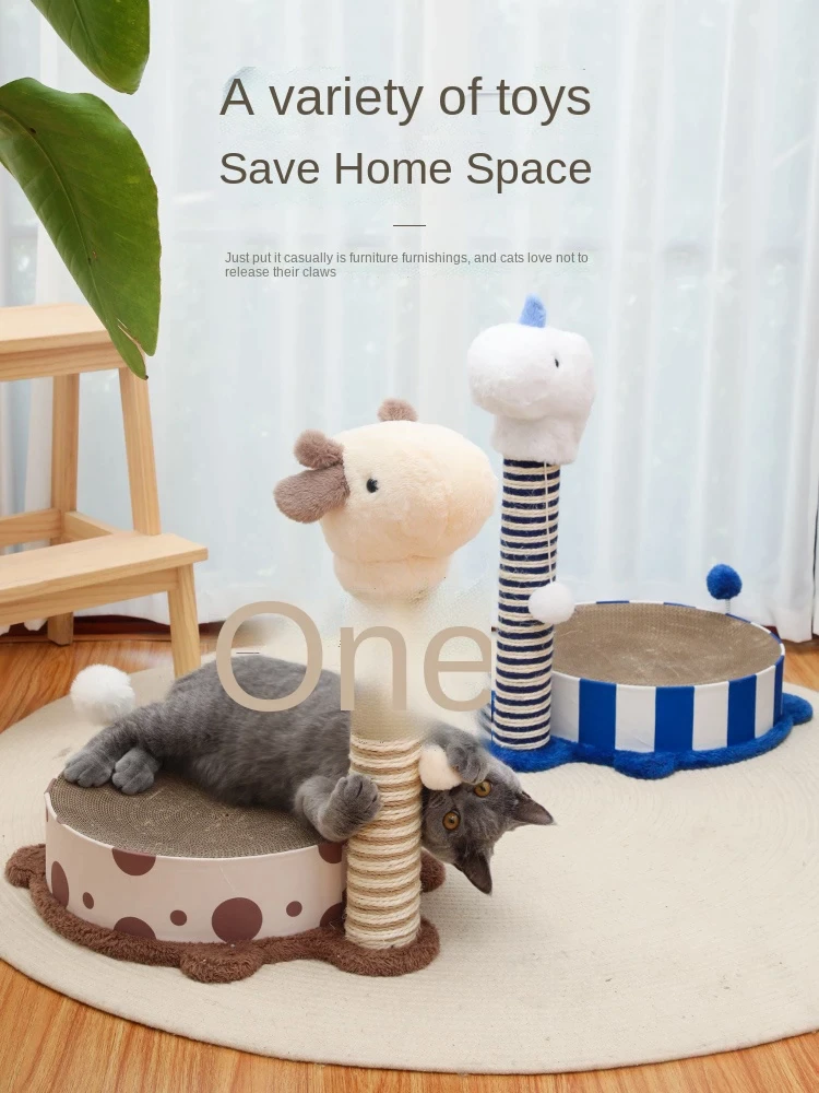 Đồ Chơi Cho Mèo - Bàn Cào Móng Cho Mèo Nhiều Hình Dạng