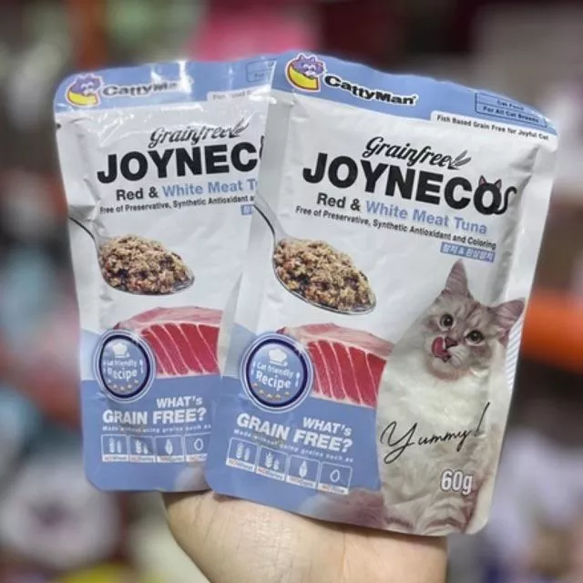 JOYNECO (60g) Bánh Thưởng Snack Thưởng - Pate Cho Mèo Mọi Lứa Tuổi