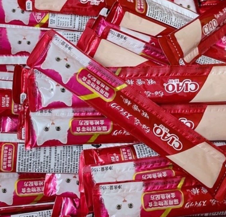 CIAO CHURU (14g) Bánh Thưởng Snack Thưởng - Súp Thưởng Cho Mèo Nhiều Vị