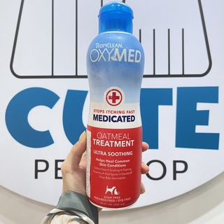 TROPICLEAN OXYMED Sản phẩm đặc trị chấm dứt cơn ngứa - 592ml - Hàng nhập khẩu