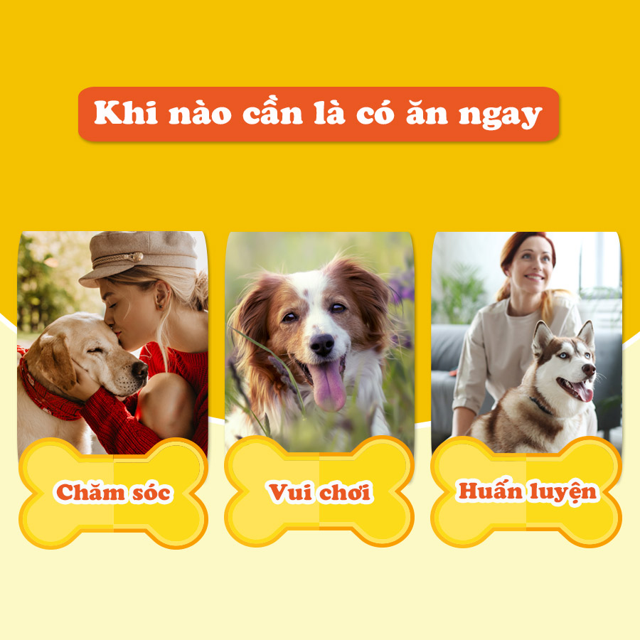 DOGGY MAN Bánh Thưởng Cho Chó - Bánh Quy Sữa