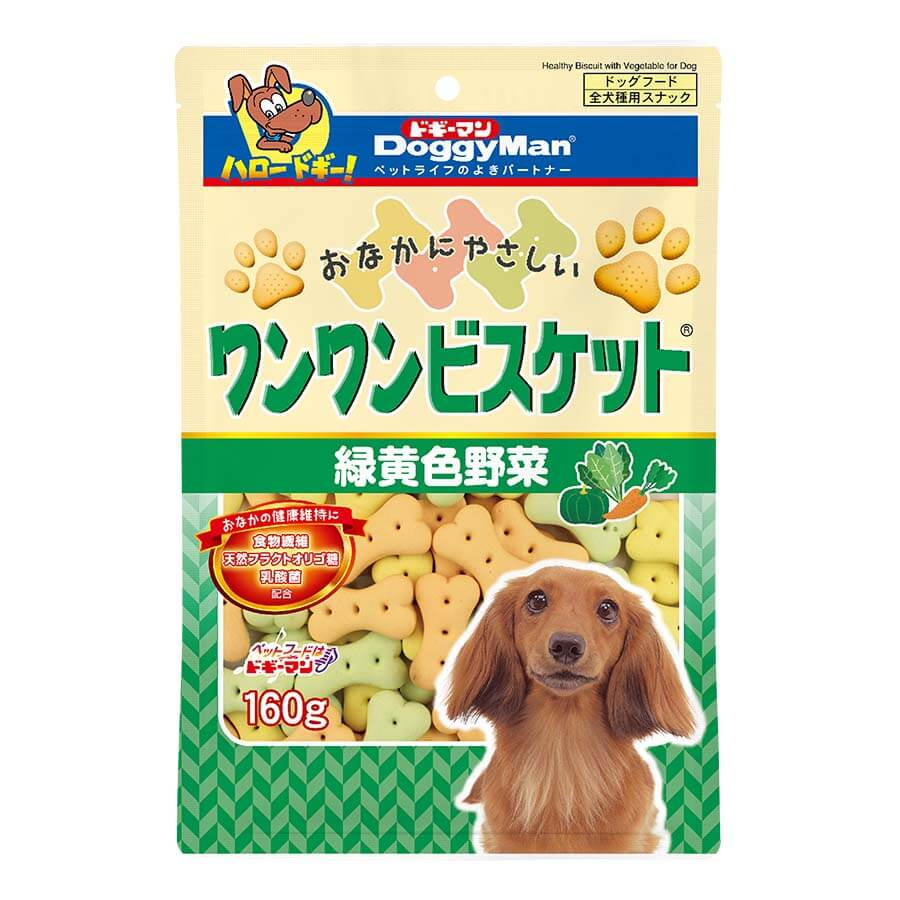 DOGGY MAN Bánh Thưởng Cho Chó - Bánh Quy Rau Củ