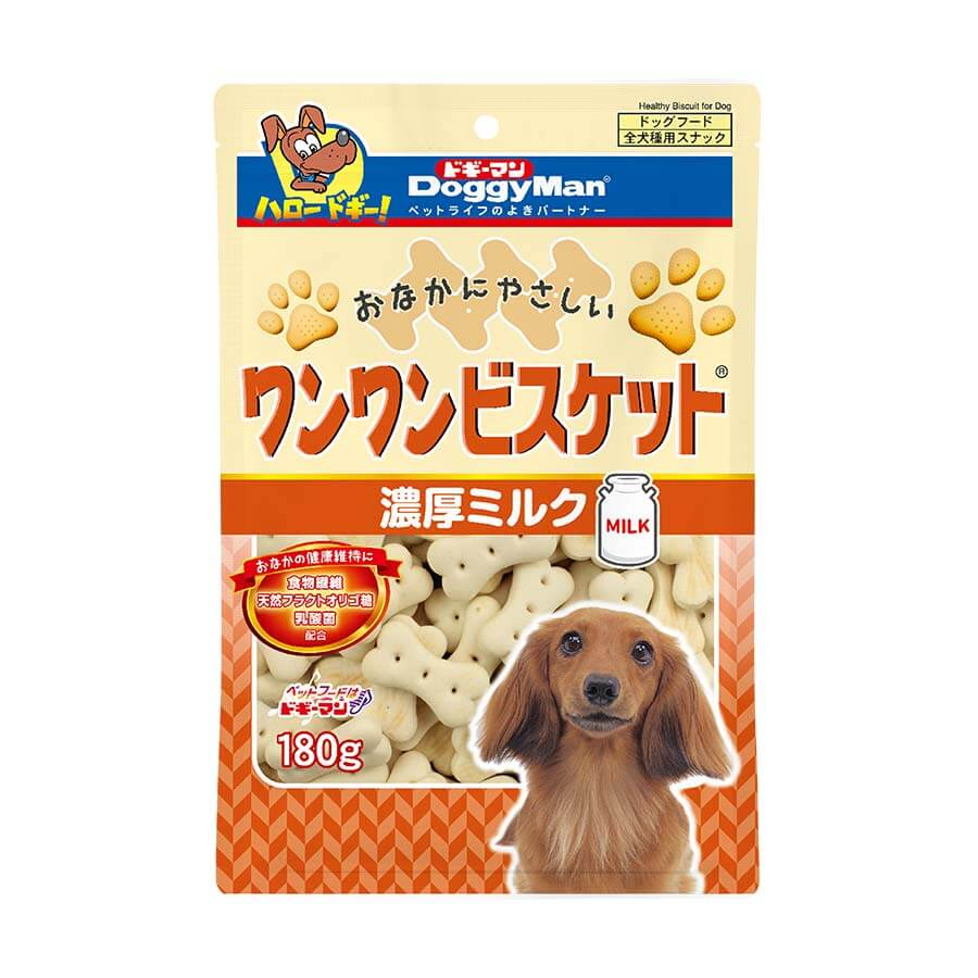 DOGGY MAN Bánh Thưởng Cho Chó - Bánh Quy Sữa