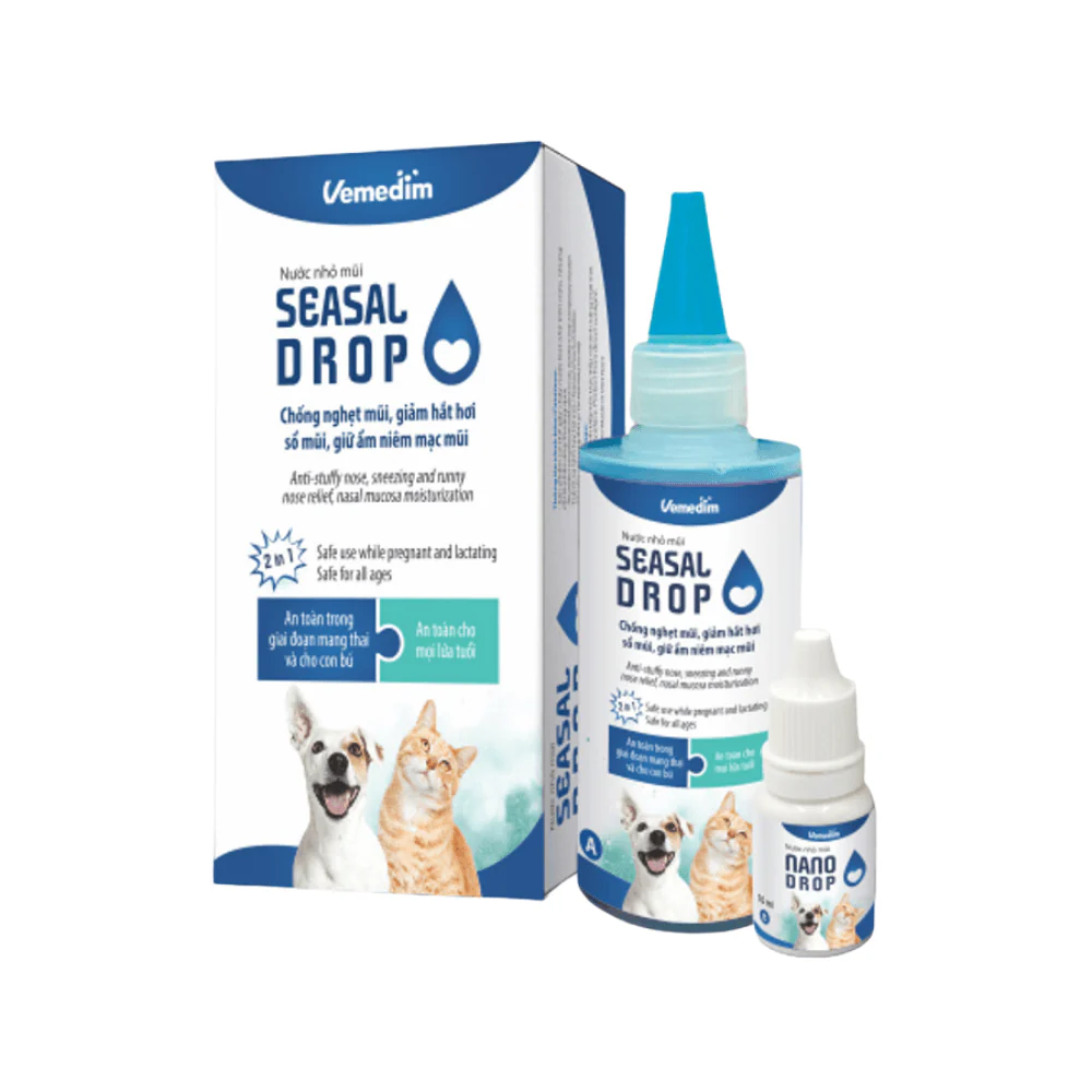 Vemedim - Thuốc Ngăn Nghẹt Mũi Seasal Drop 100ml