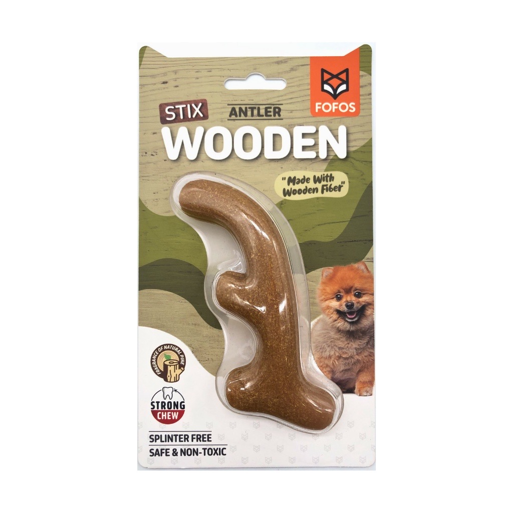 FOFOS Đồ Chơi Sừng Hươu Cao Su Cho Chó