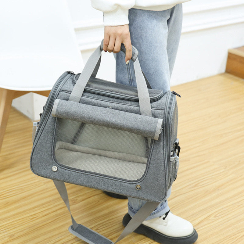 Túi Vận Chuyển Chó Mèo, Mặt Lưới Thoáng Khí