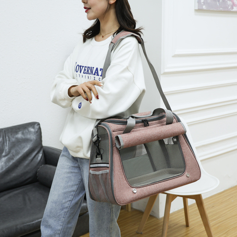 Túi Vận Chuyển Chó Mèo, Mặt Lưới Thoáng Khí