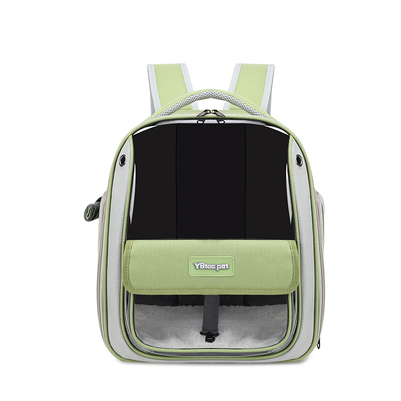 Balo Vận Chuyển Chó Mèo Nỉ, Nhựa Trong Suốt