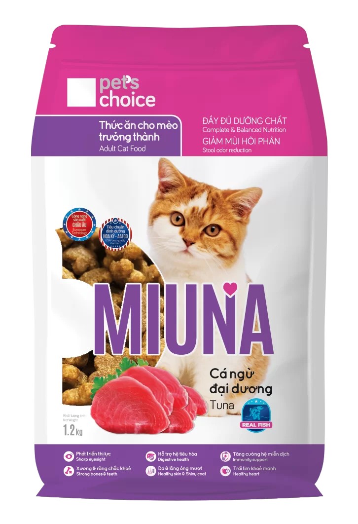 MIUNA - Thức Ăn Hạt Cho Mèo